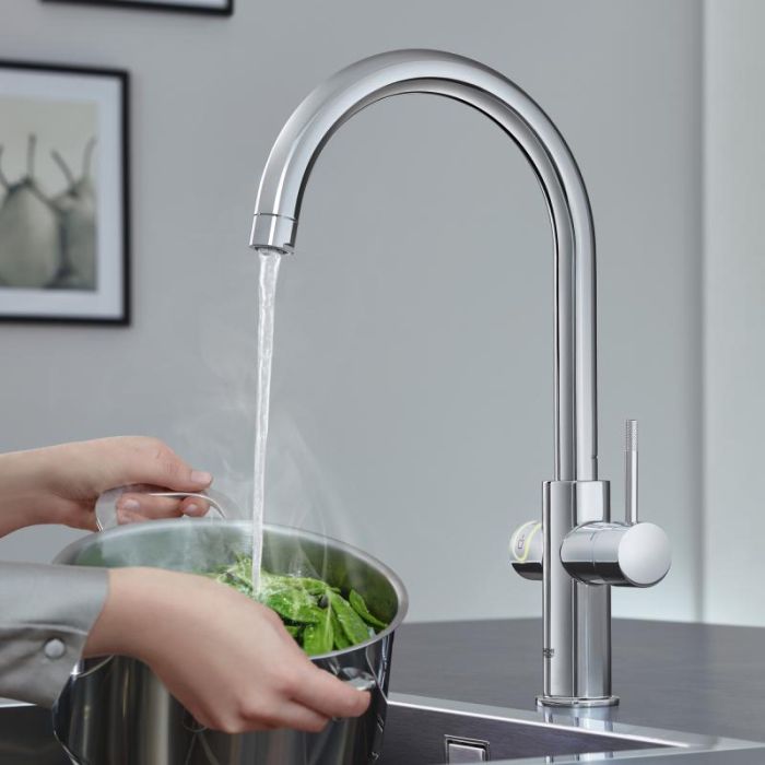 GROHE Red Duo Смеситель и бойлер M-size (30083001)