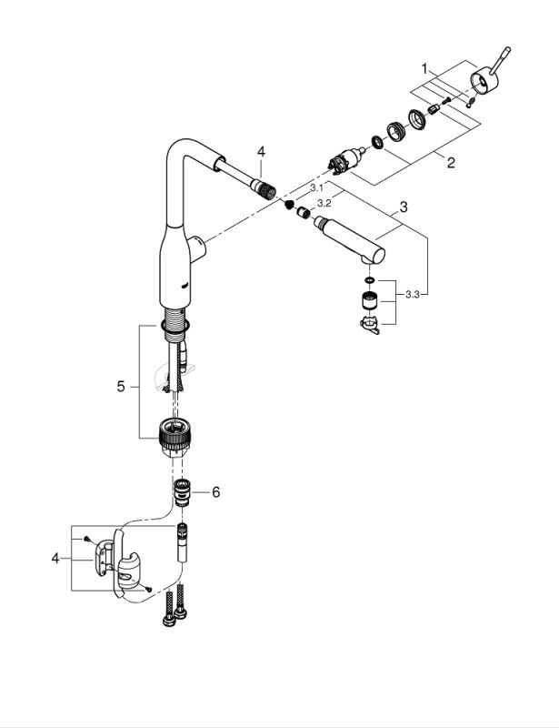 Grohe Essence Змішувач для кухні (30504000)