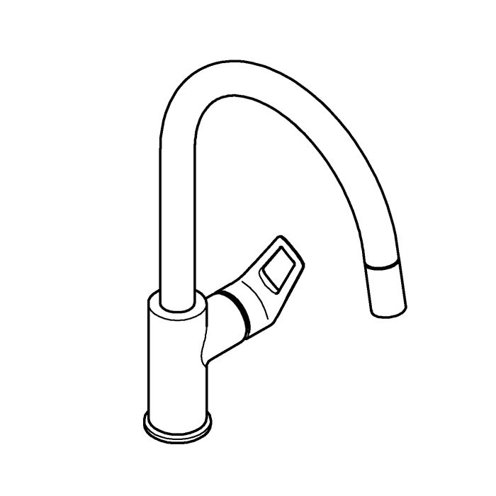 BauLoop New Смеситель для кухни Grohe (30543000)