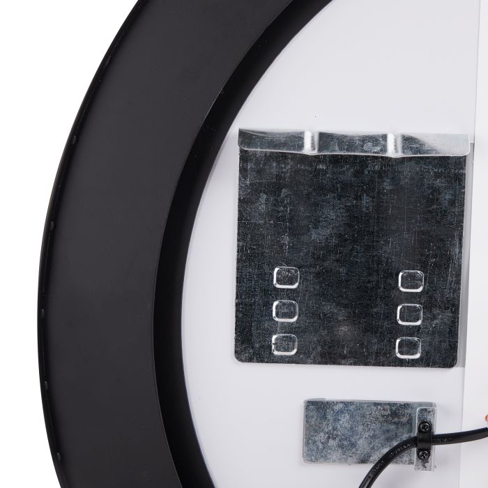 Дзеркало Qtap Robin R600 Black з LED-підсвічуванням та антизапітнінням QT13786501B
