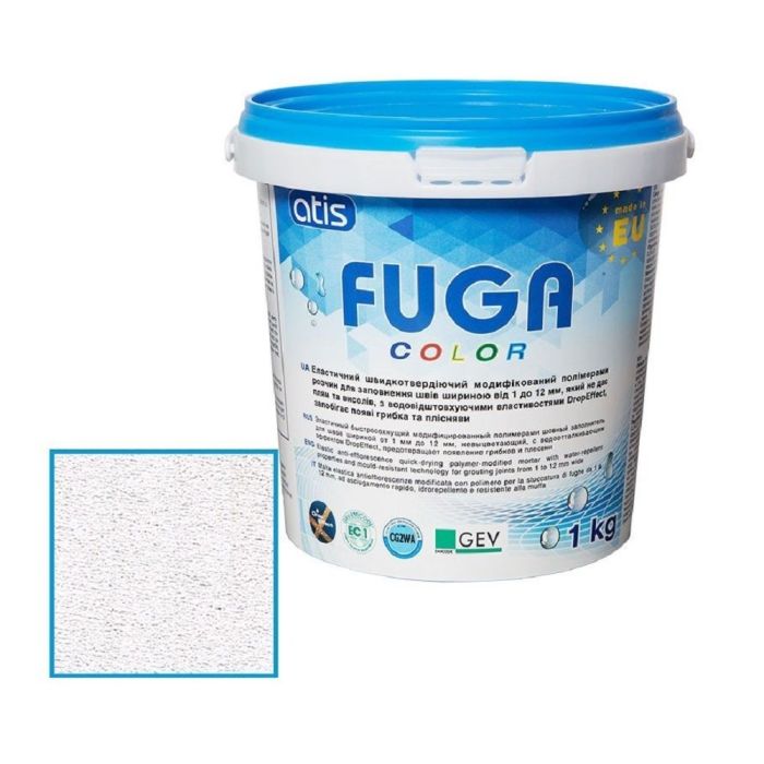 Затирка Atis Fuga Color A 100/1 кг, білий