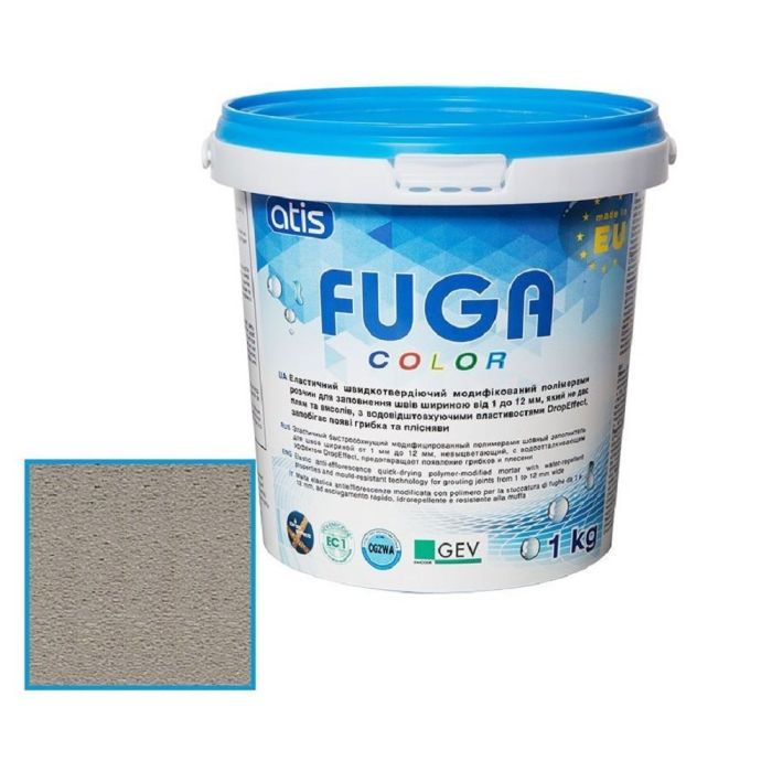 Затирка Atis Fuga Color A 115/1кг, мокрый песок