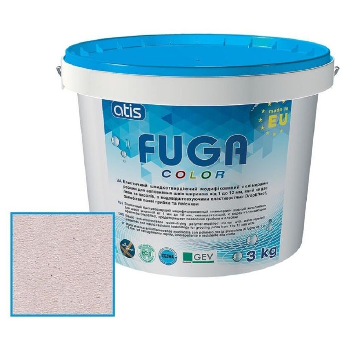 Затирка Atis Fuga Color A 160/3 кг, магнолія