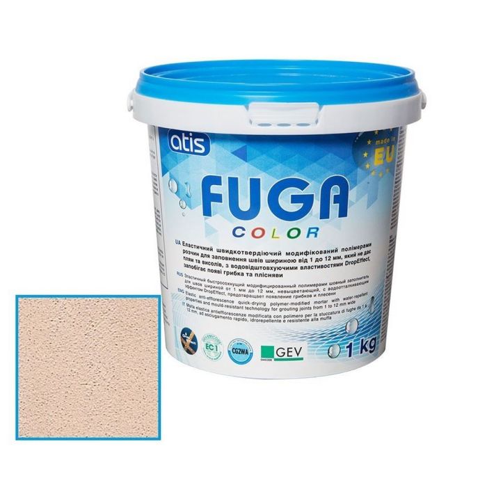 Затирка Atis Fuga Color A 258/1 кг, персик