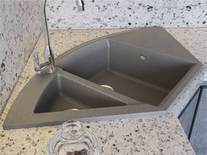 Кухонна мийка MIRAGGIO EUROPE сіра