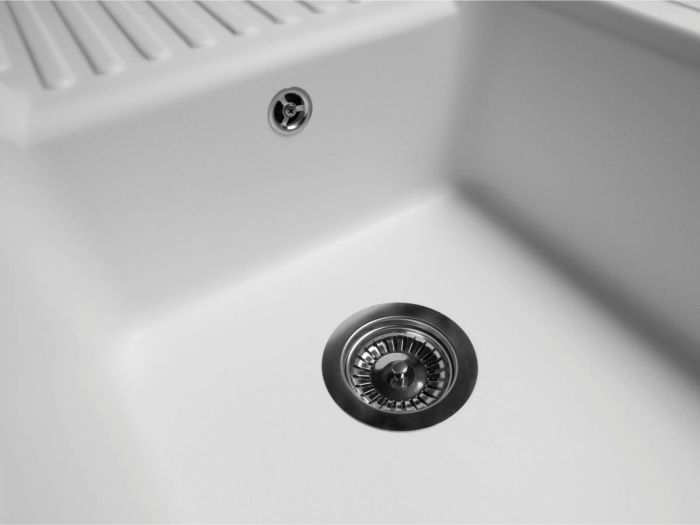 Кухонна мийка MIRAGGIO ORLEAN біла
