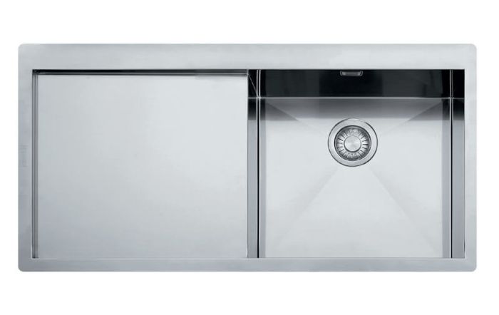 Кухонная мойка Franke Planar PPX 211 TL полированная, левое крыло (127.0203.465)